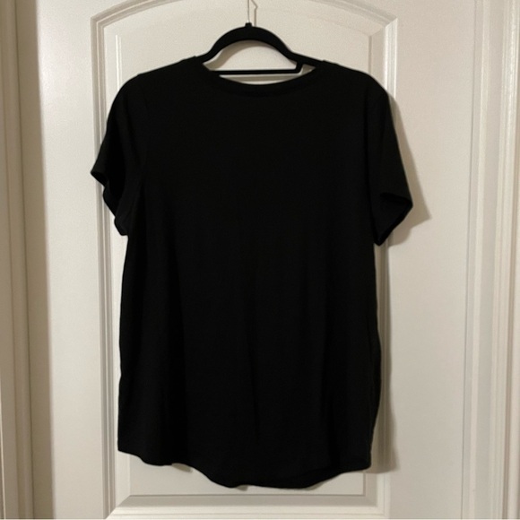 Torrid Raise Some Hell Black V-Neck Pocket Tee Skeleton Halloween Spooky - Picture 9 of 9